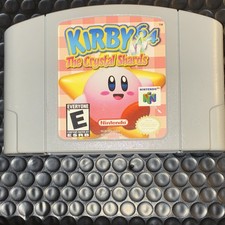 Nintendo Kirby 64: The Crystal Shards N64 Cartridge, NTSC-U/C, E