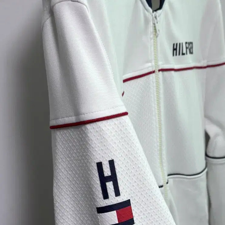 Tommy Hilfiger Men’s Full-Zip Jacket White, Size L thumbnail 2