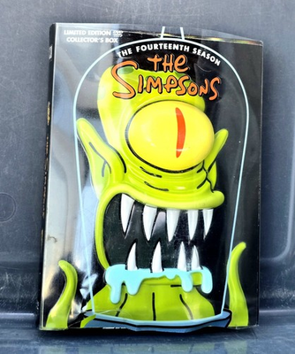 #ad The Simpsons The Fourteenth Season 14th DVD Set 2011 Limited Edition 3D Cover $14.95