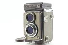 Rare! Brown [Near MINT] Yashica A 120 6x6 TLR Twin Lens Film Camera From JAPAN