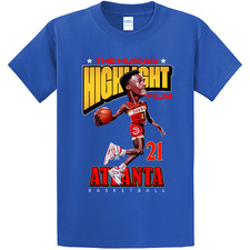 NEW RETRO KINGS HUMAN HIGHLIGHT FILM ROYAL BLUE Tee Shirt SM-4XLARGE MADE IN USA