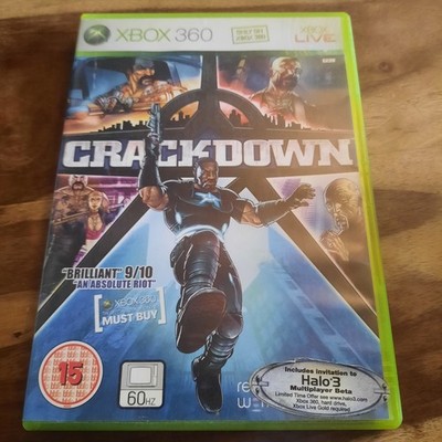 Crackdown Microsoft Xbox 360 Videospiel komplett inkl Handbuch & Karte PAL