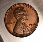 1926 S Lincoln Wheat Small Cent Bronze BN Business Strike KM#132 0.95