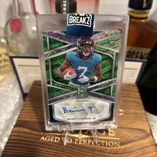 2024 Panini Spectra -  Brian Thomas Jr. (RC) Auto Neon Green Prizm /35 #RA-BTJ