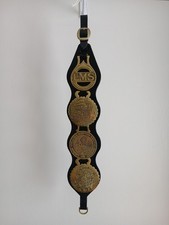 London Midlands & Scottish Railway Company 4 Brasses On Leather Strap 56cm Long