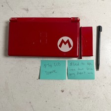 Nintendo DS Lite New Super Mario Bros. Special Edition Red 