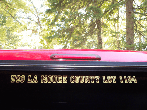 USS LA MOURE COUNTY LST 1194 Decal US NAVY Military S01 - Picture 1 of 2