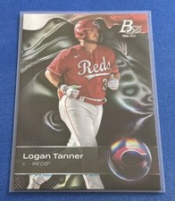 2023 Bowman Platinum Top Prospects #TOP-20 Logan Tanner Cincinnati Reds
