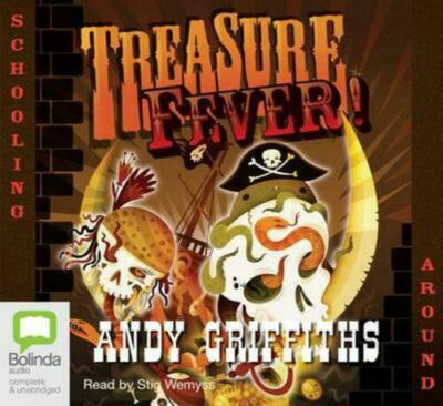 Treasure Fever by Andy Griffiths (English) Compact Disc Audio Book (3 x CD)