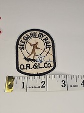 Vintage Unused Railroad Patch OR&L Co Seeoahu...