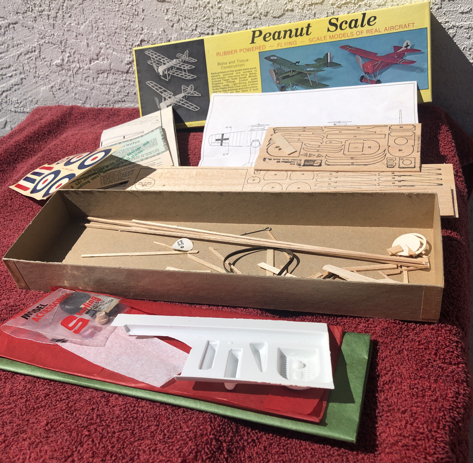 peanut scale balsa kits