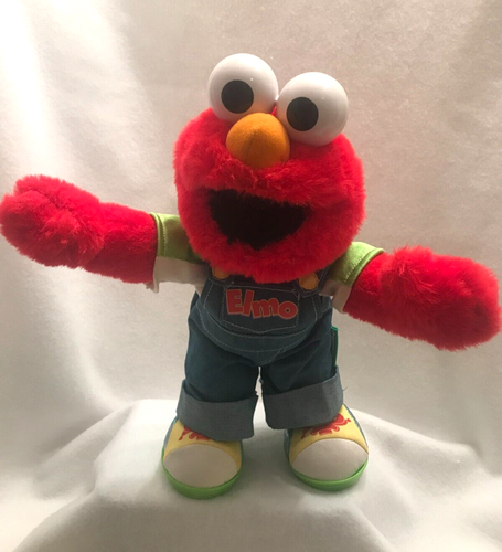 Peluche Sesame Street Elmo Interattivo Facciamo Finta Canta Parli Fisher Price 15" - Foto 2 di 6