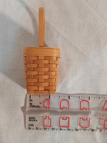 MINI PASTER ALTO MANGO ÚNICO Casa de cesta en miniatura MBH MUÑECA BARBIE ESCALA 1:6 - Imagen 4 de 14