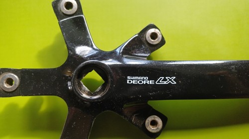 Kurbelarm Shimano Deore LX FC-M560 Alu schwarz 170 mm rechts dreifach - Bild 2 von 8