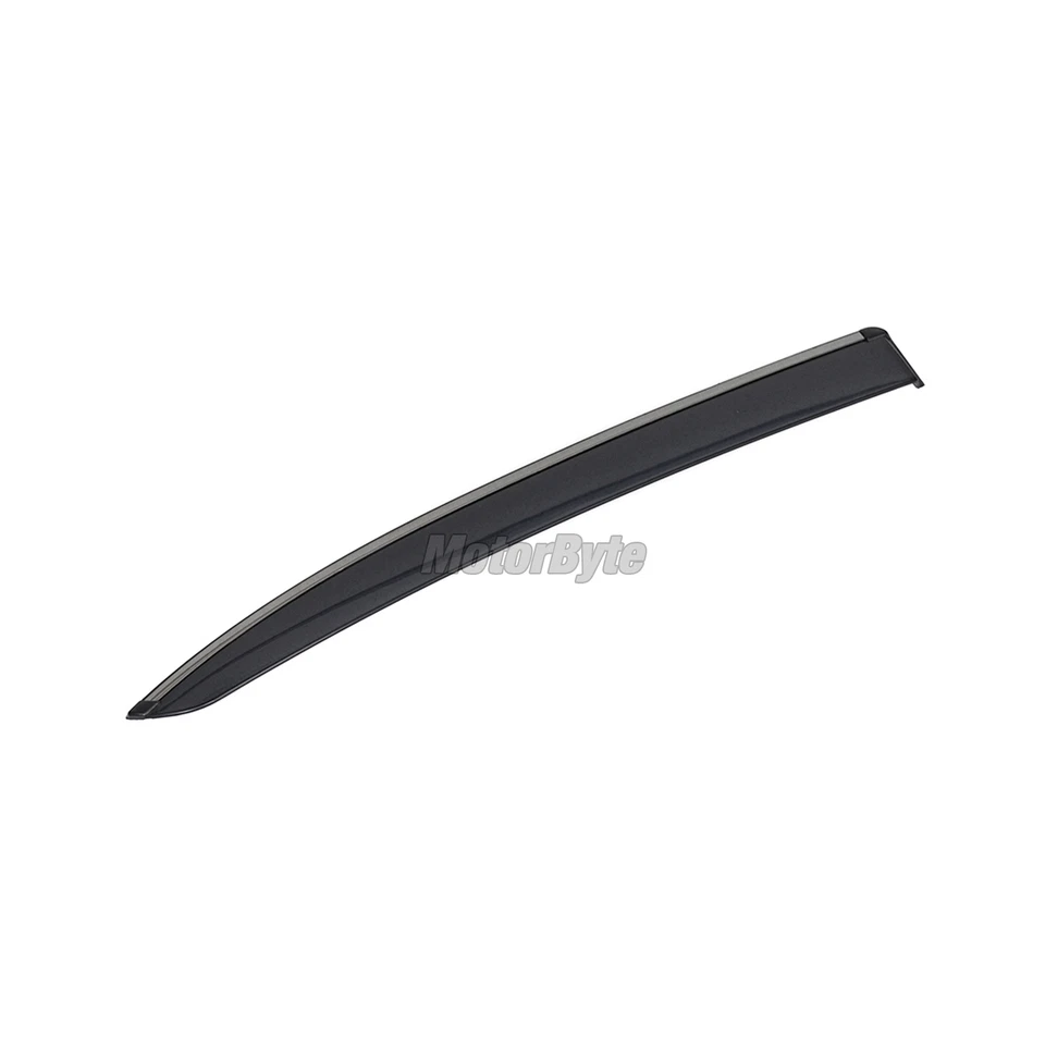 Viseras WELL para Mitsubishi Mirage G4 2017-2024 sedán viseras de ventana molduras negras Foto 4 de 4