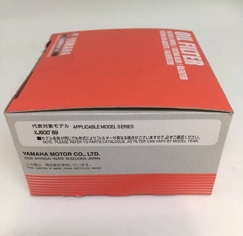 GENUINE Yamaha OIL FILTER 1L9 **NEW** Motorcycle ATV Scooters FZR600 - Picture 2 of 4