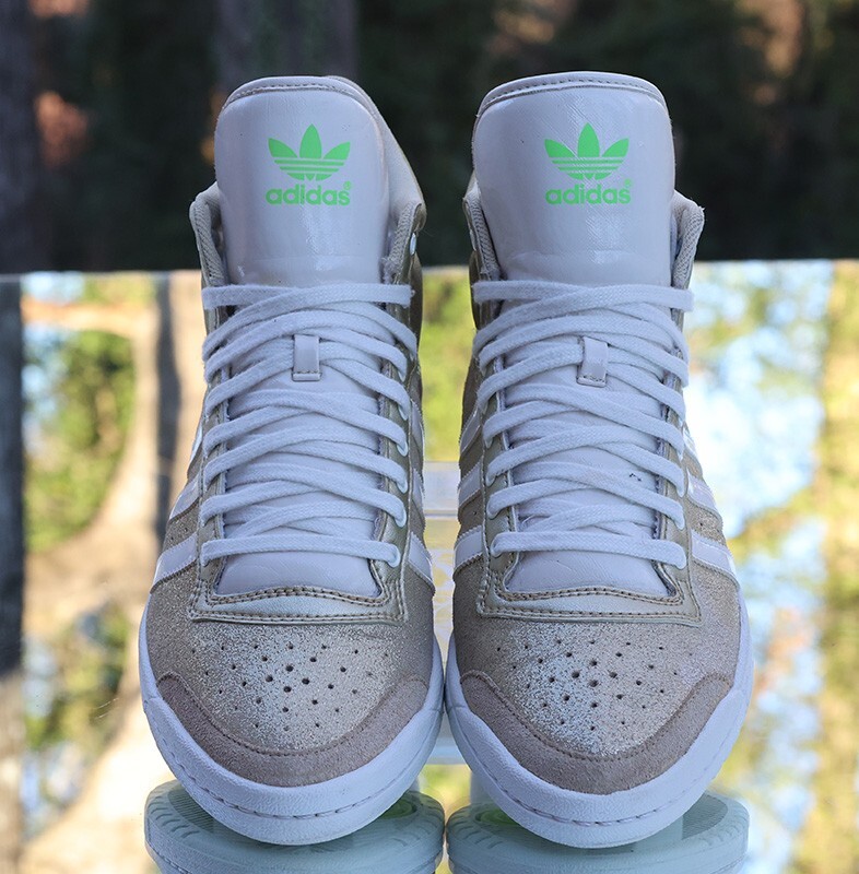 Adidas Originals Top Ten Hi Sleek Women's Size 8.5 Gold Adidas Originals Top Ten Hi Sleek Women's Size 8.5 Gold