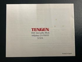 Pac-Man Nintendo NES Instruction Manual Only