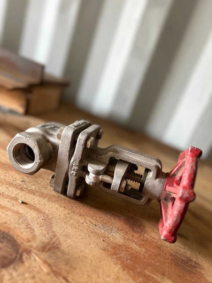 1" Threaded Gate Valve Alloy 20 - Image 2 of 4