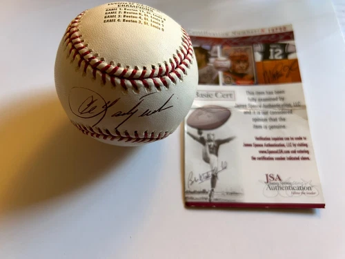 Carl Yastrzemski Signed Offical 2004 Boston Redsox World Series Baseball JSA