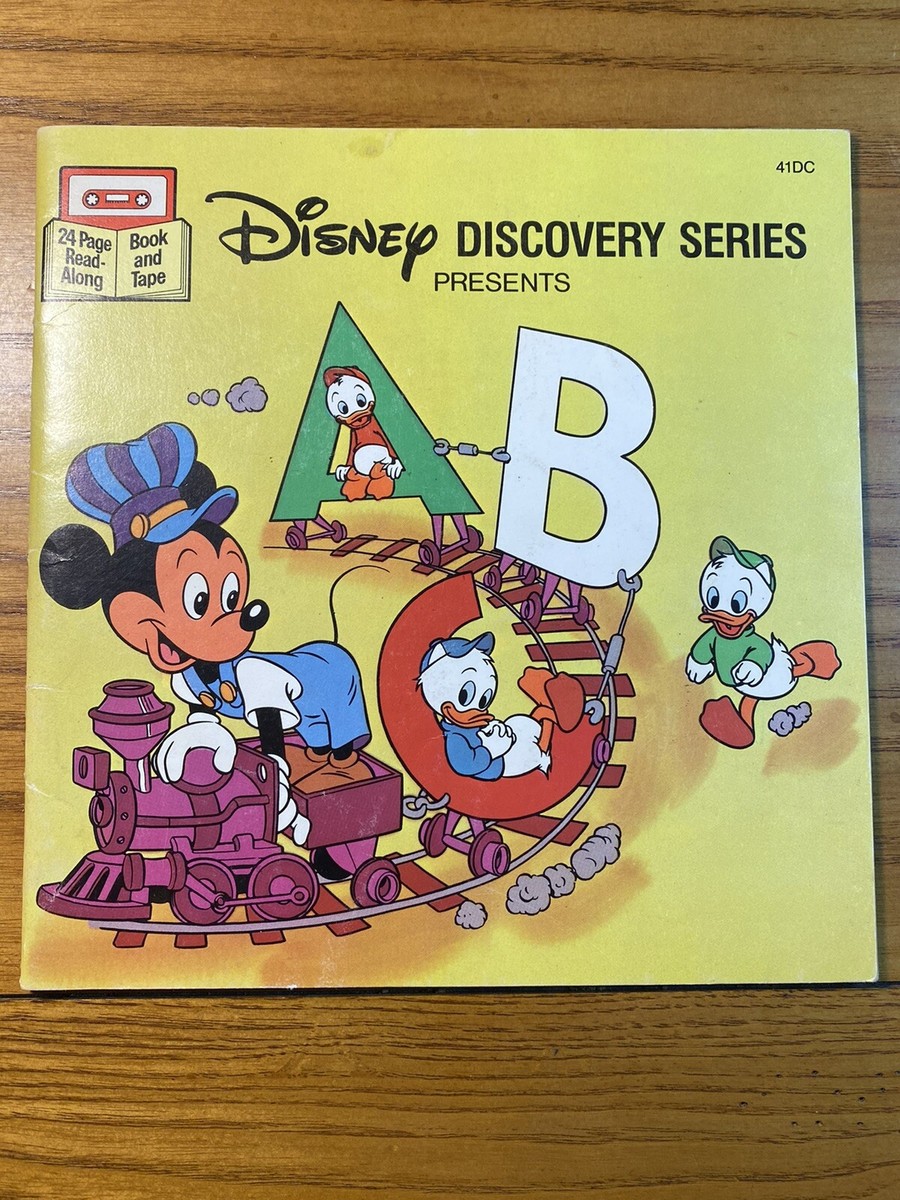 Disney Discovery Series ABC Alphabet Book Mickey Mouse Read