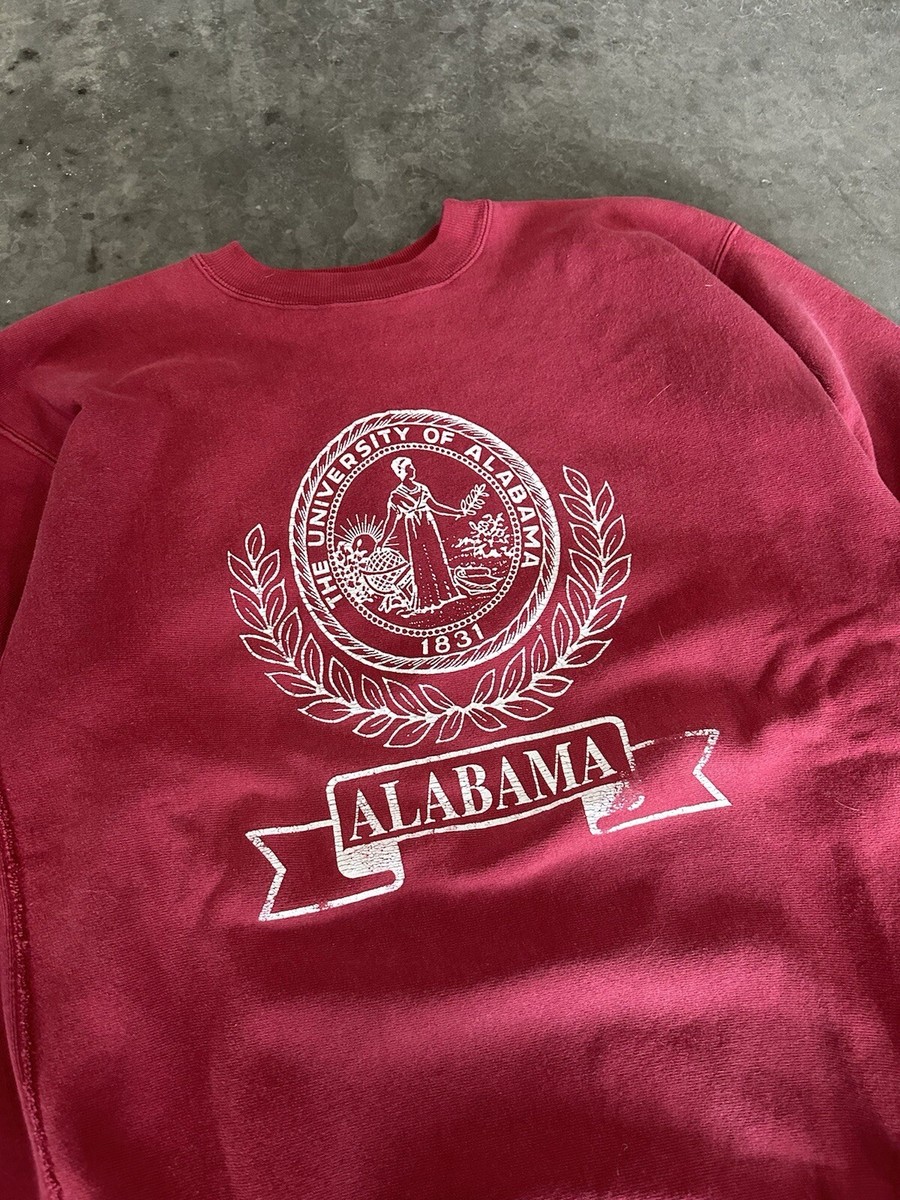 VINTAGE 90s Alabama Triblend Champion Reverse Weave
