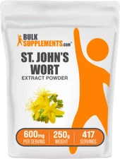 BulkSupplements St John's Wort Extract Powder - 600mg Per Serving