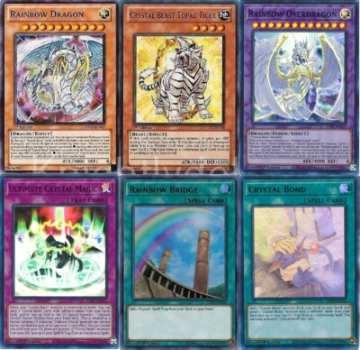 Yugioh Crystal Beast Tournament Deck -Rainbow Dragon Crystal Bond Rainbow Bridge | eBay Yugioh Crystal Beast Tournament Deck -Rainbow Dragon Crystal Bond Rainbow Bridge | eBay