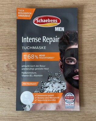(5,99 /Einheit) Schaebens Men Tuchmaske Intense Repair 1 Stück