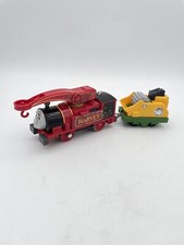 Harvey Crane Trackmaster Thomas the Train Motorized Tank Engine and Chipper