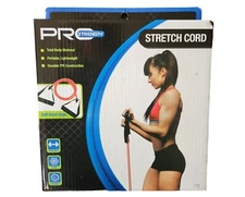 Pro Strength Stretch Cord Resistance Total Body Workout Band, New