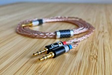 LITZ OCC RAME + ARGENTO cavo focale trasparente Elex Elegia Stellia TRS TRS