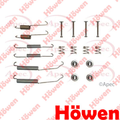 Fits Vauxhall Arena Renault Trafic Brake Shoes Fitting Kit Rear Howen