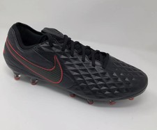 Nike Tiempo Legend 8 Elite Ag-pro Soccer Cleats Bq2696-060 Black/red Mens 9  for sale online | eBay