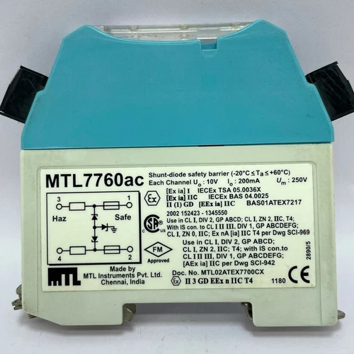 1PC New Eaton MTL7760ac Isolating Driver Expedited Shipping - Picture 1 of 3