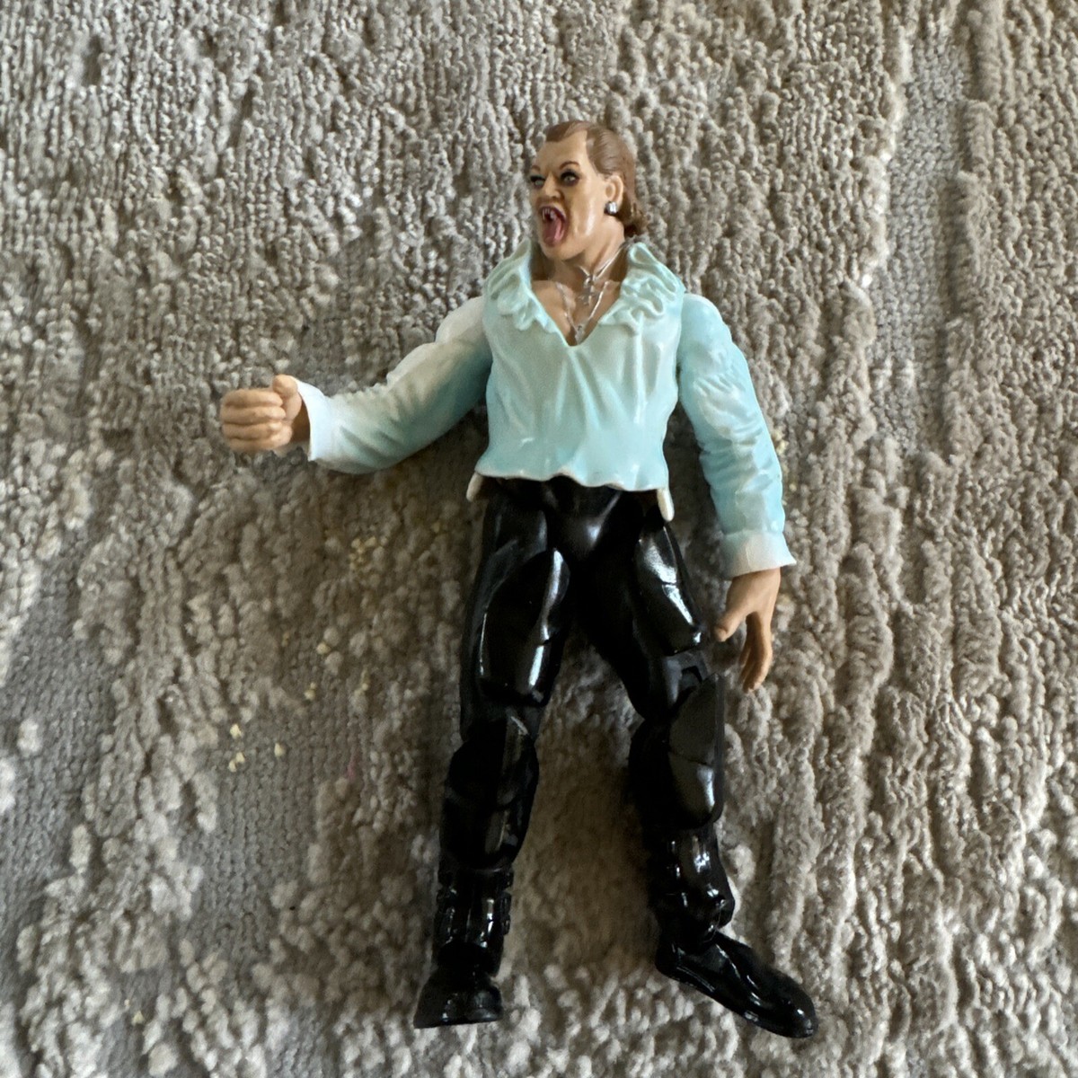 Vintage Rare WWF 1999 Jakks Jeff Hardy TTL Vampire Wrestler