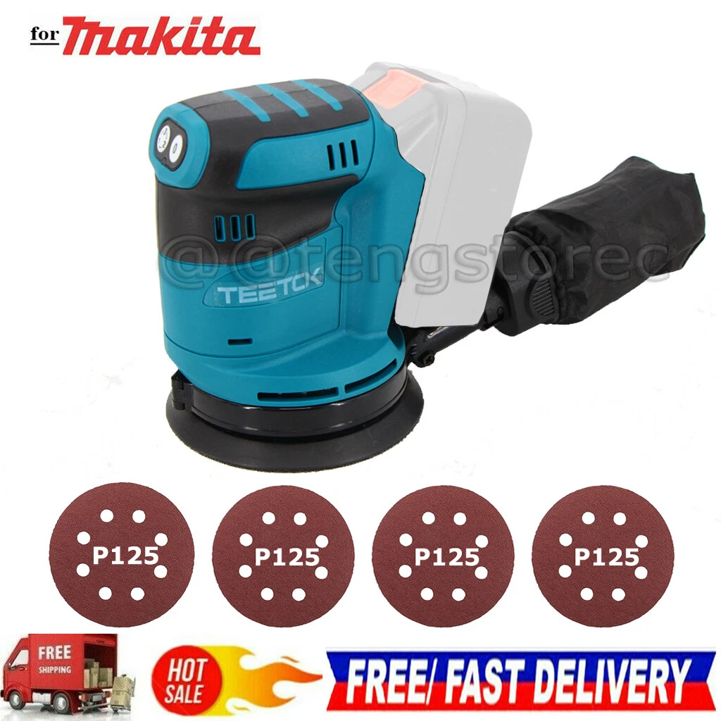 Cordless Random Orbital Sander for Makita 18V Li Ion LXT Battery