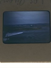 Washington DC Airport Planes Kodak Red Border 35mm Slide Aircraft