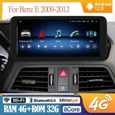 Android Screen Apple CarPlay GPS 10.33" For Mercedes Benz E class W212 NTG4.X