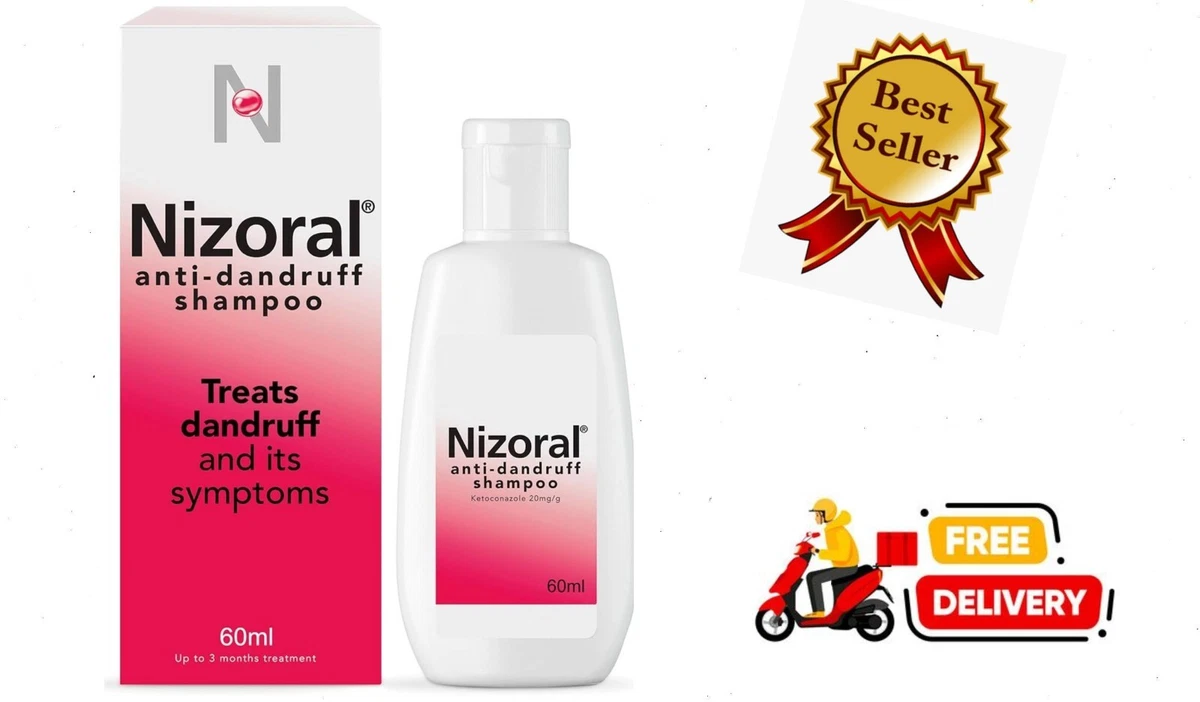 Nizoral Anti dandruff Shampoo Treats and Prevents Dandruff 60 ml