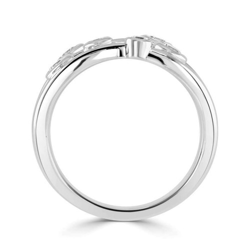 Anello Certificato 1/2 Ct Totale Tondo Taglio Brillante Diamante Platino Tutte le Misure - Foto 2 di 7