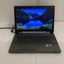 Hp Elite Book  8570w Laptop Computer Windows 10 Core I7 Vintage Cd
