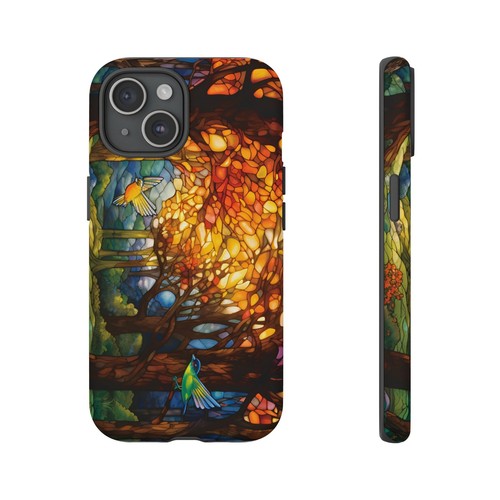Forest Stained Glass HD Art Phone Tough Cases For iPhone, Samsung Galaxy. Google - Picture 3 of 112
