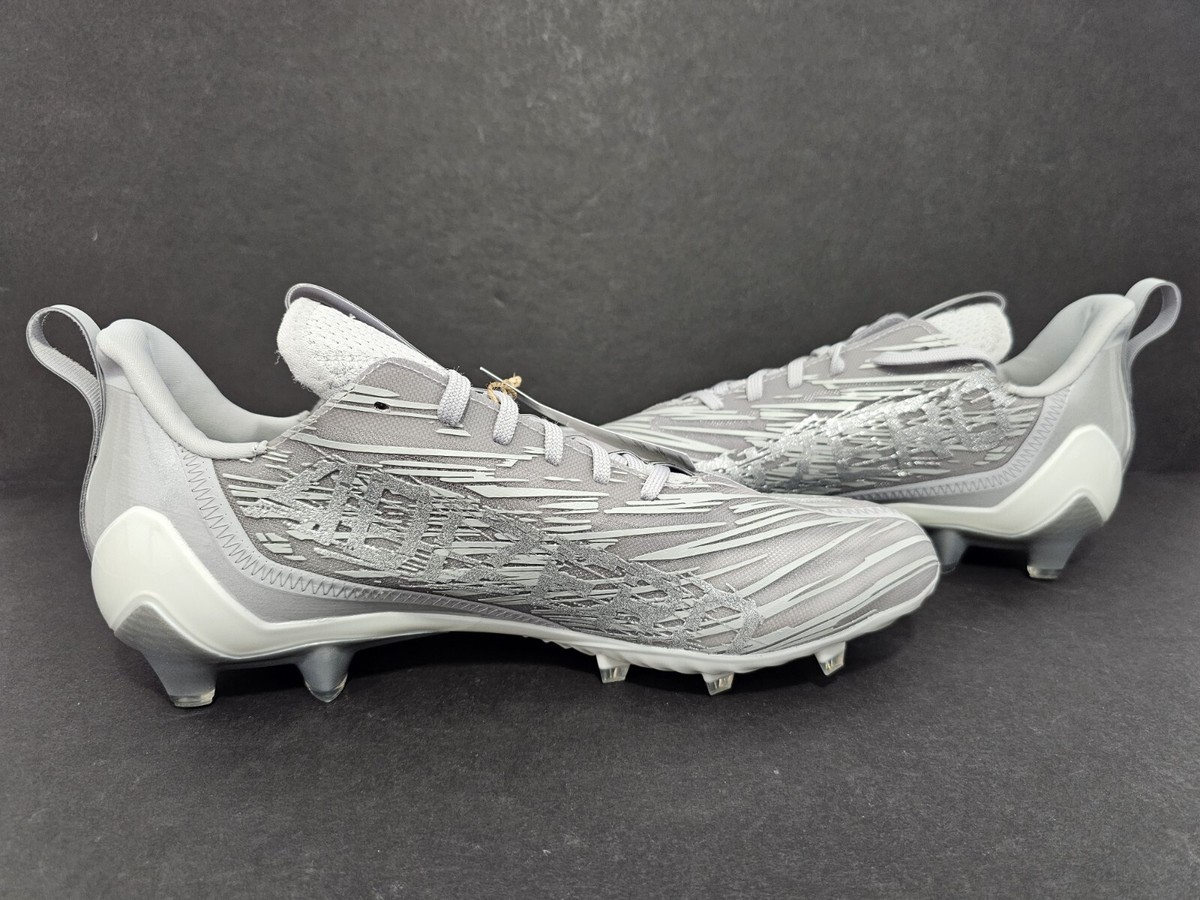 Adidas Adizero Silver Metallic Grey Football Cleats GX5414  display picture 1