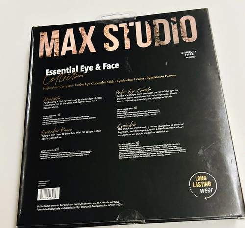 Nuovo Max Studio collezione occhi e viso essenziali 4 pezzi - Foto 18 di 19