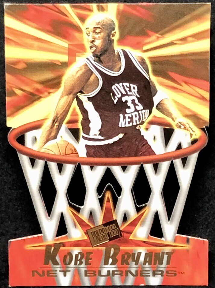KOBE BRYANT 96-97 Press Pass NET BURNERS #13 RC ROOKIE ! LOS 