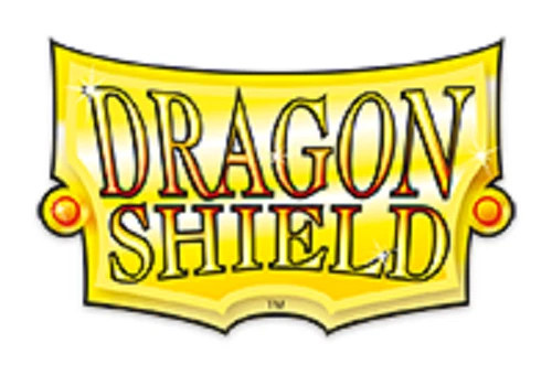 Estuche Dorado Mate Exhibición Escudo Dragón Mangas Tamaño Estándar - 10 Paquetes Foto 2 de 2