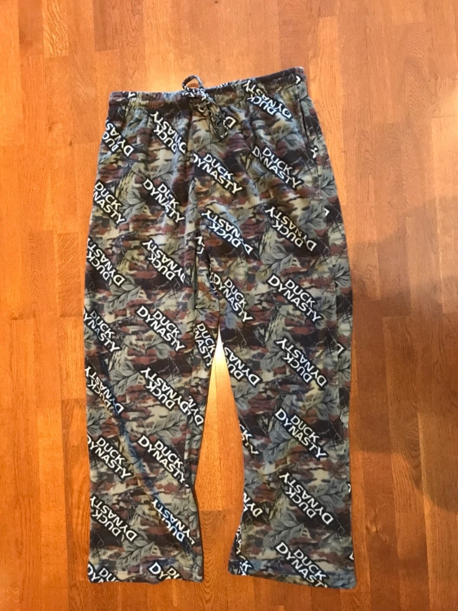 Camo flannel deals pants