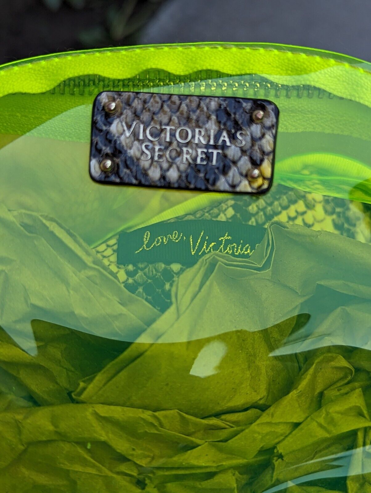 Victoria Secret Small City Backpack Mini Neon Sna… - image 11