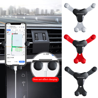 Gravity Car Mount Air Vent Phone Holder for Samsung iphone Android LG Cell Phone